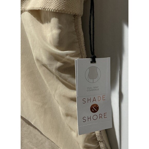 NEW One Piece Swimsuit Lined Full Coverage Padded Shade & Shore Size Small 4-6 - Picture 6 of 6